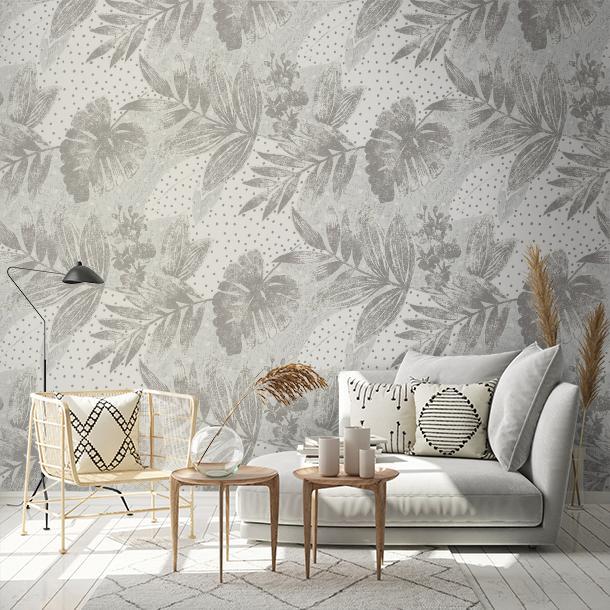 Обои для стен  Cyan Stone Song of leaf L-SL201  1