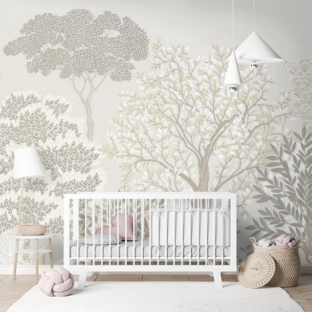 Обои для стен  Faboie Silk Painting I F-SN4003  8