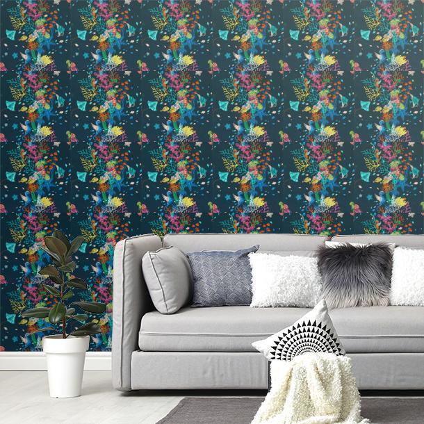 Обои для стен  Clarke&Clarke Mythica Wallcoverings W0218-04  3