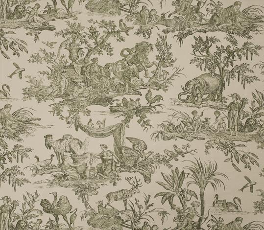 Ткань Marvic Textiles Country House III 6218-4 Olive 