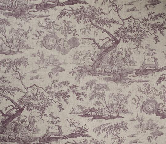 Ткань Marvic Textiles Toile Proposals III 5551-3 Purple 