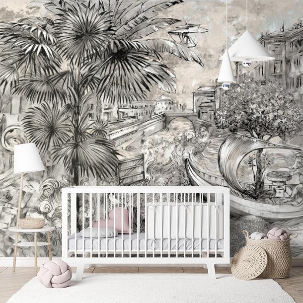 Обои для стен  Faboie Venice F-VE1001  8