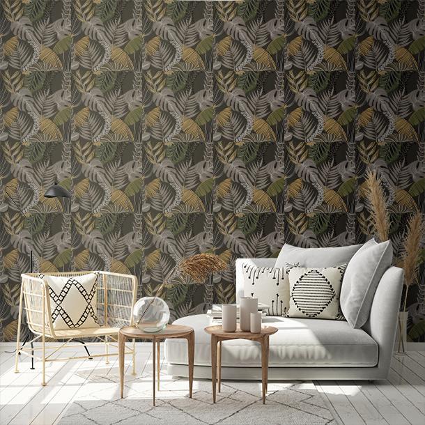 Обои для стен  Faboie Sumatra F-SU1002  1