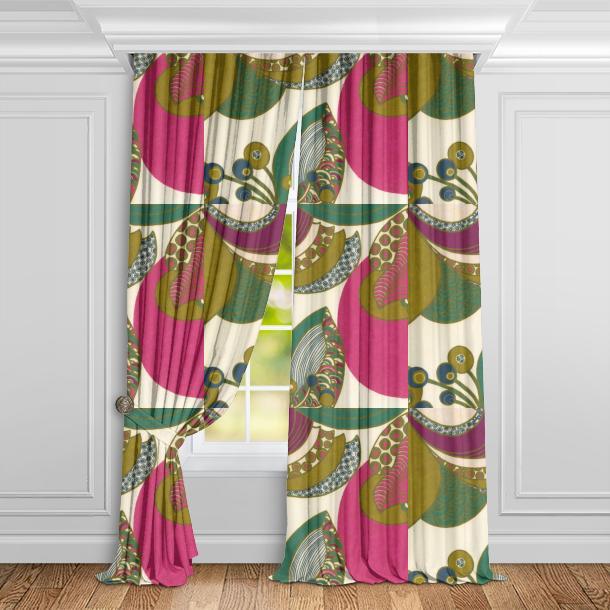 Ткань  Luisita 30487_2  купить в Москве по выгодной цене|Интернет-магазин дизайнерских решений Decorwall 2