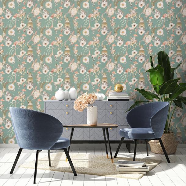 Обои для стен   Temperley Wallcoverings W448-03  2