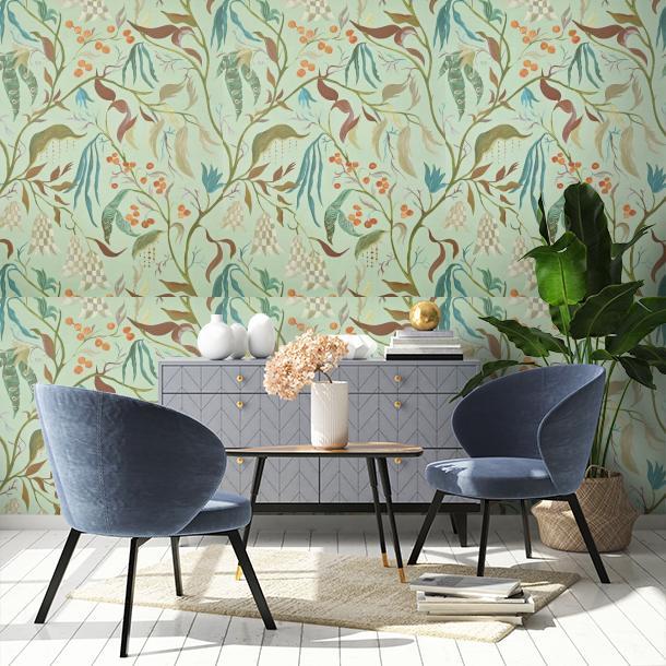 Метражные обои для стен  Pierre Frey Les Dessins 6 FP957002  2