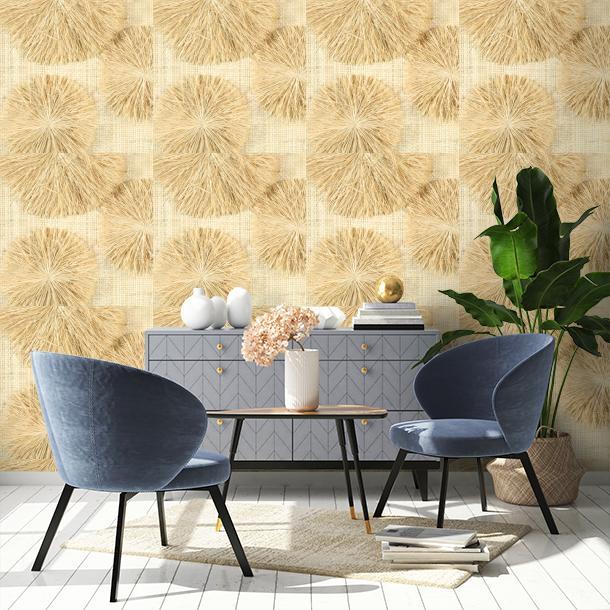 Метражные обои для стен   Raffia Wallcovering 2 WRA_07_01  2