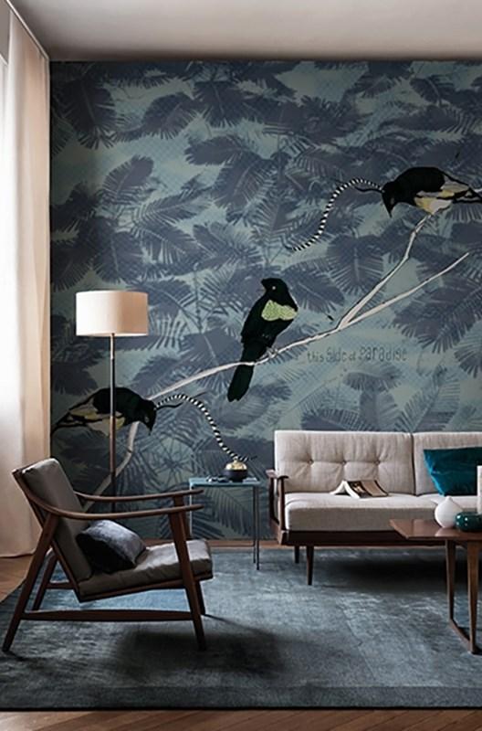 Обои для стен Wall&Deco 2017 Contemporary Wallpaper COURTSHIP 