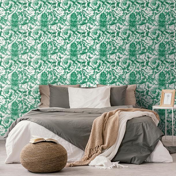 Обои для стен  Clarke&Clarke Mythica Wallcoverings W0213-05  6