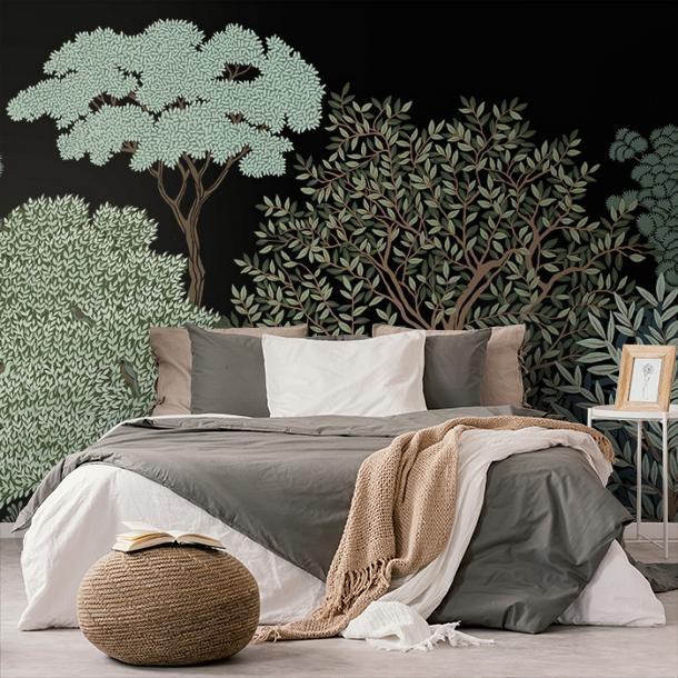 Обои для стен  Faboie Silk Painting I F-SN4005  6