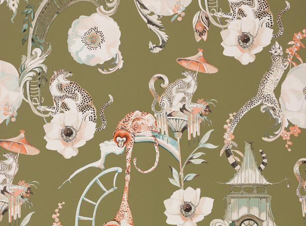 Обои для стен   Temperley Wallcoverings W448-04 