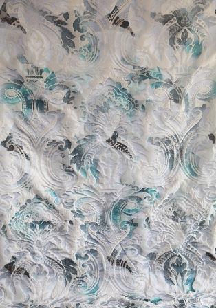 Ткань Tiffany Design Tiffany fabrics collection livorno-turquoise  купить в Москве по выгодной цене|Интернет-магазин дизайнерских решений Decorwall