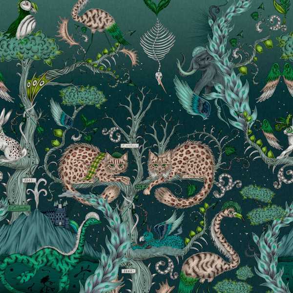 Обои для стен  Clarke&Clarke Mythica Wallcoverings W0202-01 