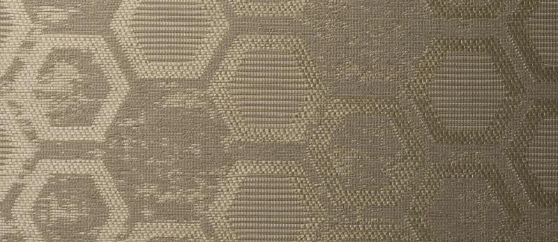 Метражные обои для стен  Vescom Textile Wallcovering 07 hexagon 2614 