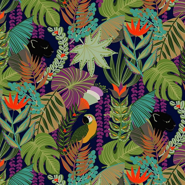 Обои для стен  Faboie Whispering In The Jungle F-WJ1004 