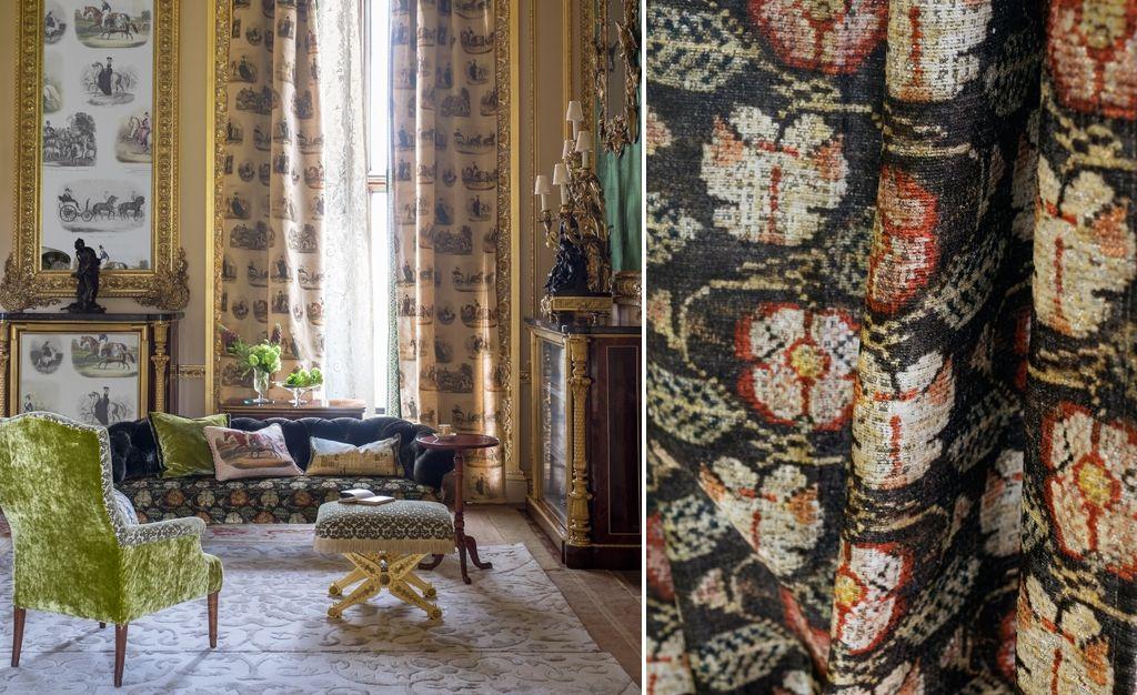 Ткань The Royal Collection Buckingham Fabrics 50852 