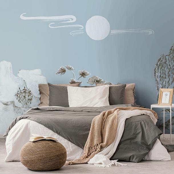 Обои для стен  Faboie Silk Painting I F-SN3003  6