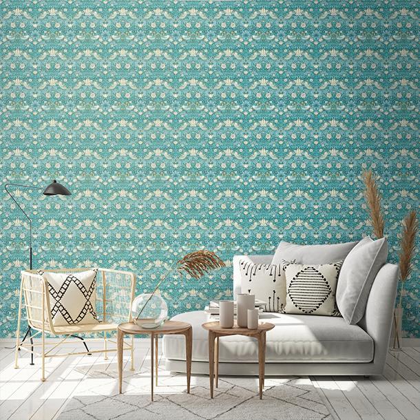 Обои для стен Clarke&Clarke William Morris Designs Wallpaper W0171-06  1