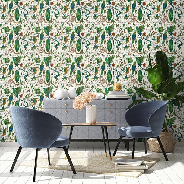 Обои для стен  Clarke&Clarke Mythica Wallcoverings W0217-03  2