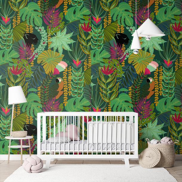 Обои для стен  Faboie Whispering In The Jungle F-WJ1001  8