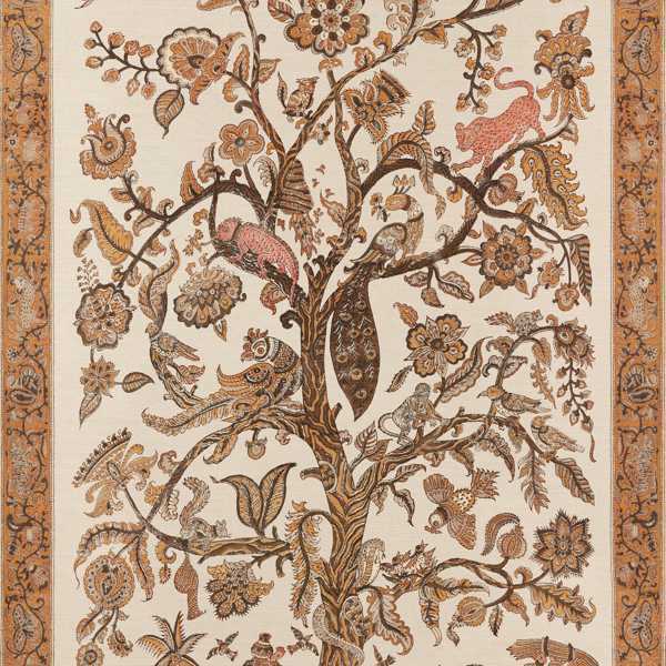 Метражные обои для стен  Zoffany Indienne Wallcoverings 313141 