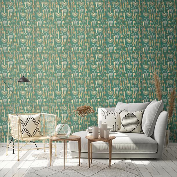 Обои для стен   Temperley Wallcoverings W451-06  1