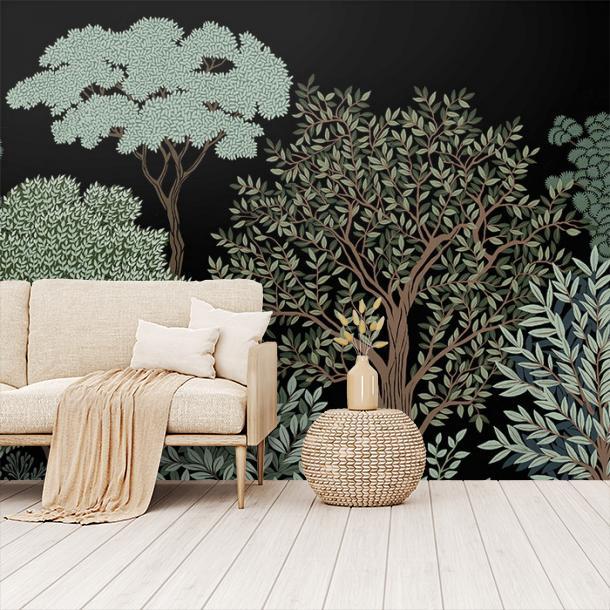 Обои для стен  Faboie Silk Painting I F-SN4005  4