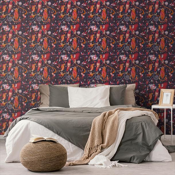 Обои для стен  Clarke&Clarke Mythica Wallcoverings W0217-04  6
