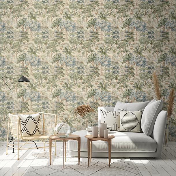 Обои для стен  Sanderson Highgrove Wallcoverings 217491  1