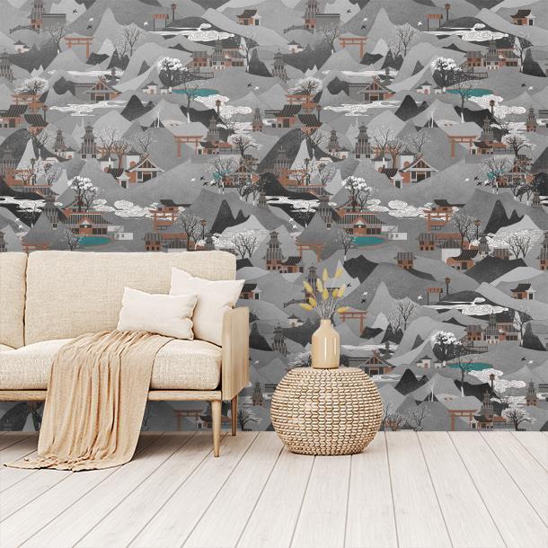 Обои для стен  Faboie Chinoiserie F-CN1803  4