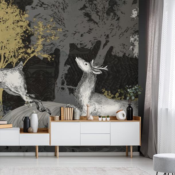 Обои для стен  Faboie Silk Painting I F-SN2004  5