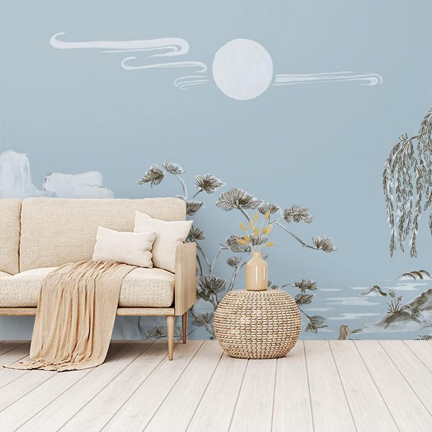 Обои для стен  Faboie Silk Painting I F-SN3003  4