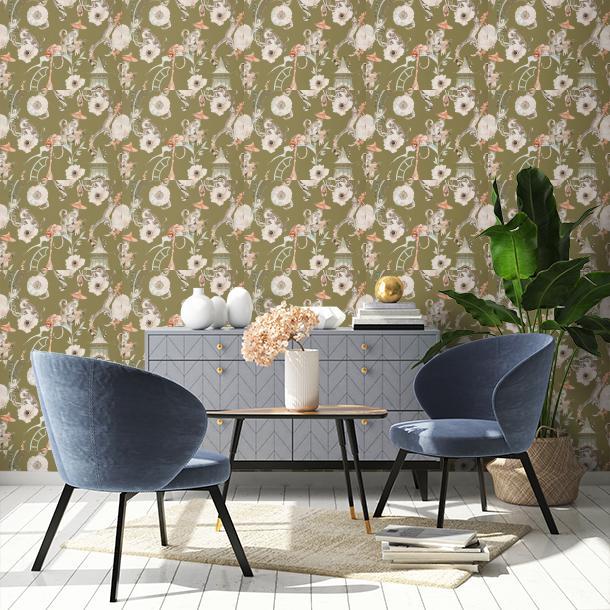Обои для стен   Temperley Wallcoverings W448-04  2