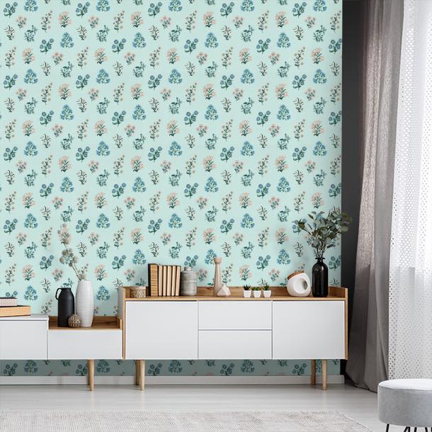 Обои для стен Clarke&Clarke Secret Garden Wallpaper W0194-04  5