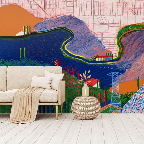 Обои для стен  Faboie Silk Painting II F-SN22006  4