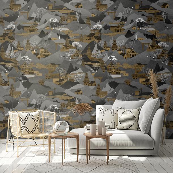 Обои для стен  Faboie Chinoiserie F-CN1805  1