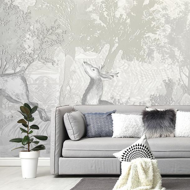 Обои для стен  Faboie Silk Painting I F-SN2001  3