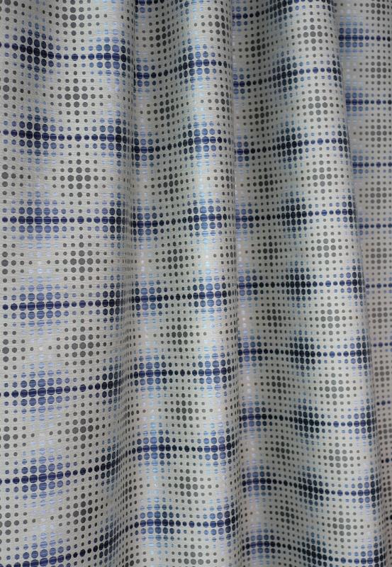 Ткань KT Exclusive Modern Geometrics christobal-beige-blue-macro 