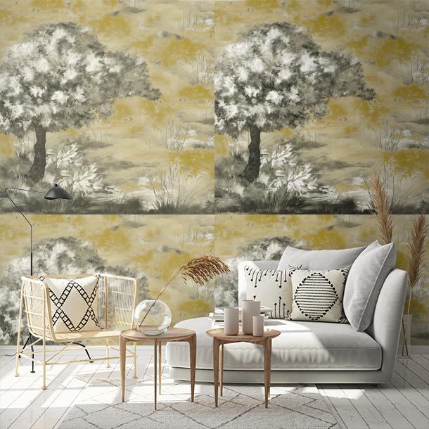 Обои для стен  Faboie Whispering In The Jungle F-WJ4001  1