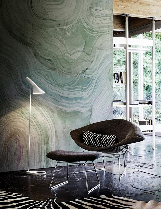 Обои для стен Wall&Deco 2016 Contemporary Wallpaper Trap-stratch 