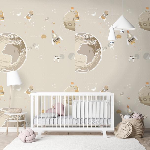 Обои для стен  Faboie Children F-MD1004  8