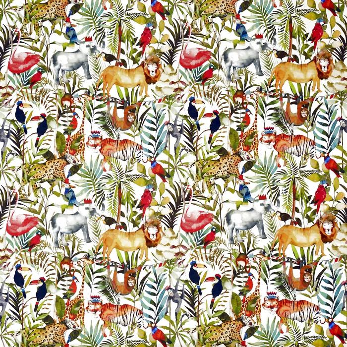 Ткань Prestigious Textiles My World 8630 king of the jungle_8630-677 king of t 