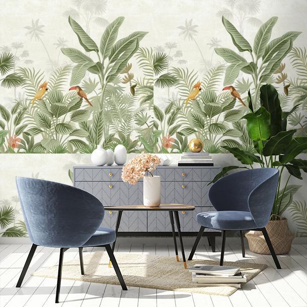 Обои для стен  Faboie Whispering In The Jungle F-WJ3001  2