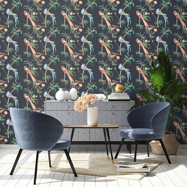 Обои для стен   Pluma Wallcoverings W444-05  2