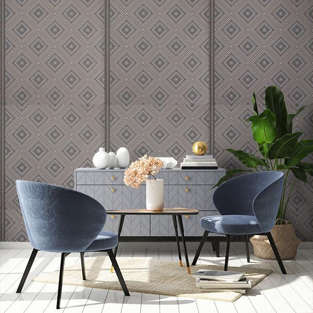 Метражные обои для стен  Zoffany Indienne Wallcoverings 313121  2