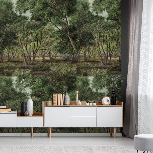 Обои для стен  Faboie Whispering In The Jungle F-WJ6002  5