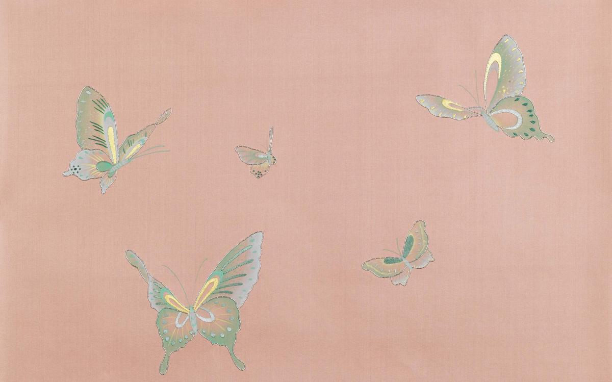 Обои для стен Fromental 20th century E001-butterflies-col-pretty-in-pink 