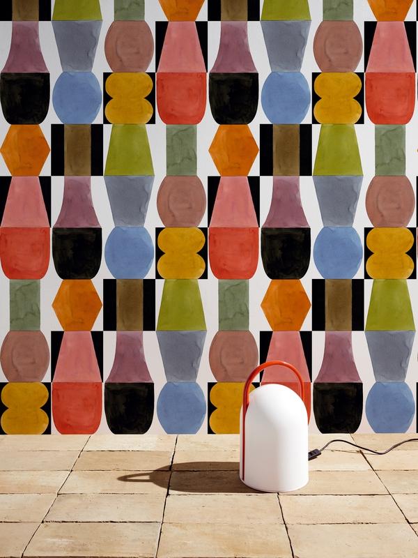 Обои для стен Wall&Deco 2020 Contemporary Wallpaper melting-pot-C 
