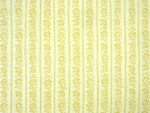 Ткань Titley and Marr Printed Patterns Collection Floral-Stripe-06-Yellow 