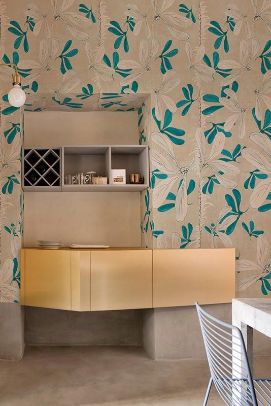 Обои для стен Wall&Deco 2016 Contemporary Wallpaper Fleur-des-ameriques 